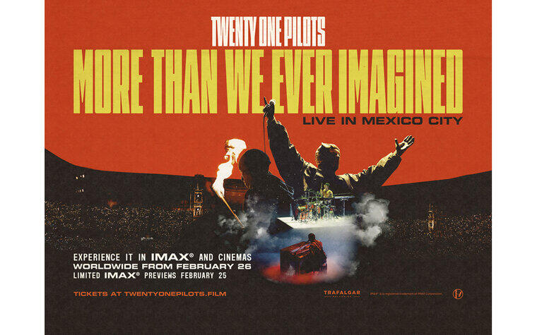 『Twenty One Pilots: More Than We Ever Imagined』 2/26(木),2/28(土) 2日限定で劇場公開 決定