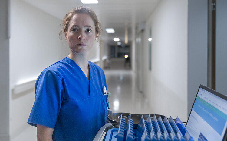 ナースコール上映中